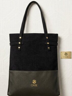 Oribe Black Canvas Tote
